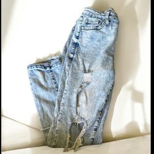 Willow ~ root youth size 16 destruct jeans